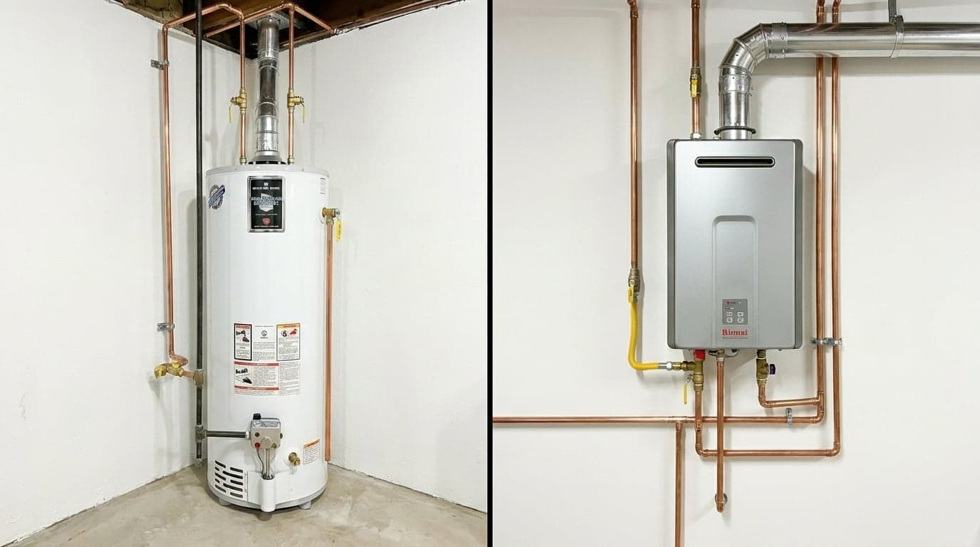 Tank vs Tankless Water Heater in North Idaho: Which Should You Pick?
