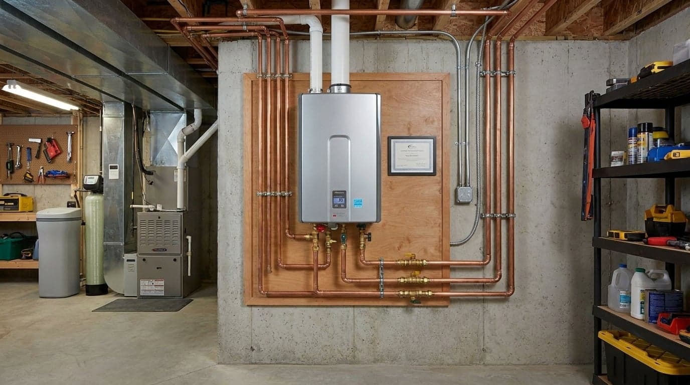 Tankless Water Heater Sizing for a 4-Person Family